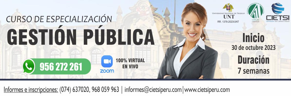 curso de especializaciOn en gestiOn pUblica 2023